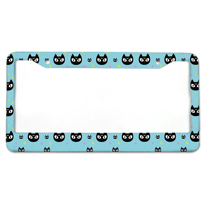 Anime Beauty Girl Sari Ameerika standardse alumiiniumsulamist auto numbrimärgi kate Autotarvikud Veekindel numbrimärgi kate