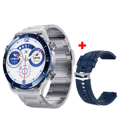 Ceas inteligent Ultimate DT Ultra Mate Men 1,5" NFC Apel Bluetooth GPS Tracker de mișcare Busolă Încărcare fără fir Ceas inteligent de afaceri