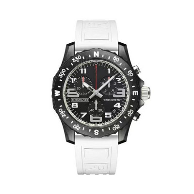 Nouă calitate de marcă ocazional modă profesională Endurance Series bărbați multifuncțional cronograf curea din silicon ceas sport fierbinte