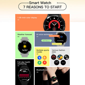 Νέο ανδρικό έξυπνο ρολόι για Samsung Galaxy Watch 1.39\'\' Πλήρης οθόνη αφής IP67 Αδιάβροχο Προσαρμοσμένο Γυναικείο Ρολόι για Android iOS