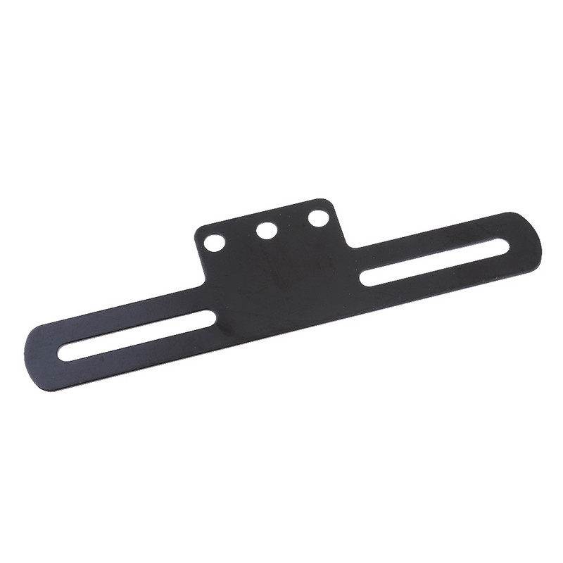 Patvarus geležinis motociklo valstybinio numerio ženklo rėmo laikiklis galinio žibinto laikiklio laikiklis 177 mm
