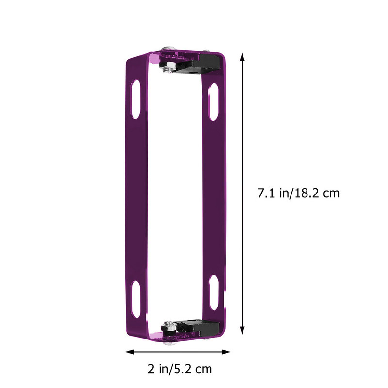 Valstybinio numerio ženklo rėmo laikiklis Reguliuojamas lydinio motociklas, lankstus nerūdijančio plieno rėmai, motociklų laikiklio priedai, pedalas