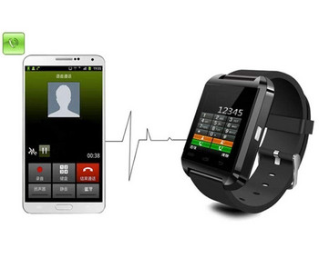 Bluetooth смарт часовник U8 сензорен екран смарт часовник телефон набиране повикване фитнес тракер музика снимка SMS крачкомер евтина гривна