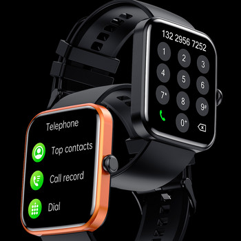 ChiBear Bluetooth Call Έξυπνο Ρολόι Ανδρικό Γυναικείο PPG Παρακολούθηση καρδιακών παλμών Περιστροφικό κουμπί αδιάβροχο Smartwatch Man Fitness Tracker+Box