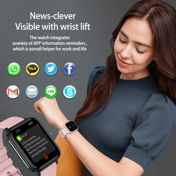 Смарт часовник Q9pro Жени Мъжки за Android Xiaomi Ios Ip68 Водоустойчиви часовници Спорт Фитнес Сърце Кръвно налягане Smartwatch 2023
