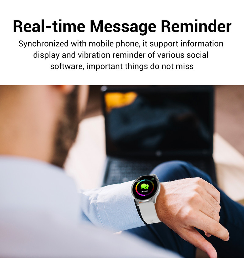 Dropshipping ZL01 Smart Watch IP67 veekindel pulsikell Aktiivsus Fitness Tracker Ilmaspordi nutikellad