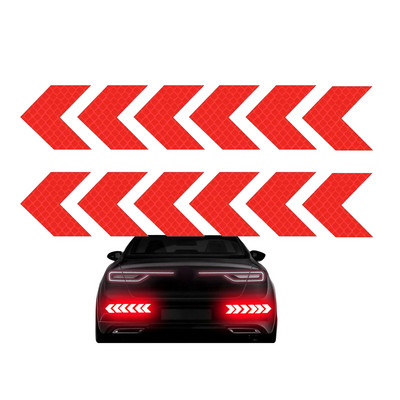 Autocolant de siguranță pentru bara de protecție a mașinii, reflector pentru portbagaj, bandă de avertizare, pentru avertisment, pentru avertisment