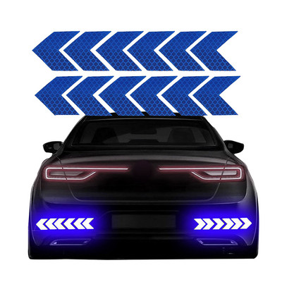 Autocolant de siguranță pentru bara de protecție a mașinii, reflector pentru portbagaj, bandă de avertizare, pentru avertisment, pentru avertisment