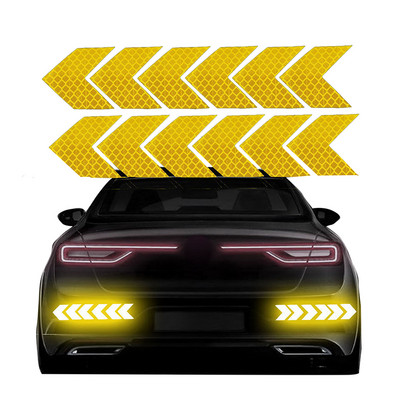 Autocolant de siguranță pentru bara de protecție a mașinii, reflector pentru portbagaj, bandă de avertizare, pentru avertisment, pentru avertisment