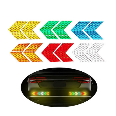 Autocolant de siguranță pentru bara de protecție a mașinii, reflector pentru portbagaj, bandă de avertizare, pentru avertisment, pentru avertisment