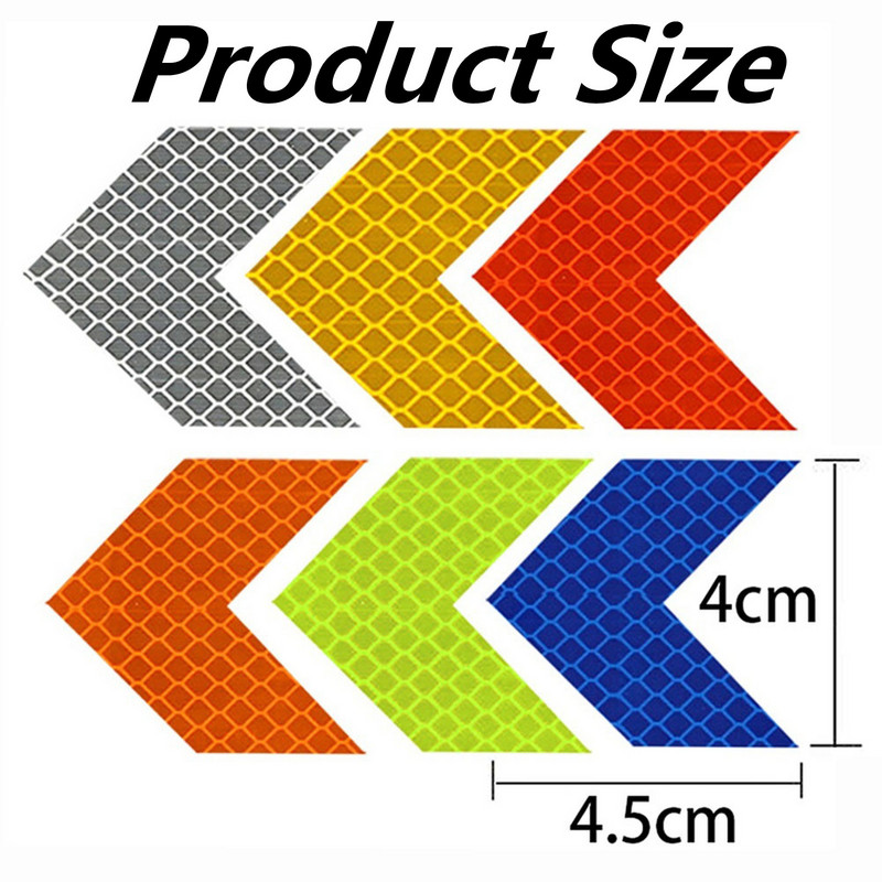 Autocolant de siguranță pentru bara de protecție a mașinii, reflector pentru portbagaj, bandă de avertizare, pentru avertisment, pentru avertisment