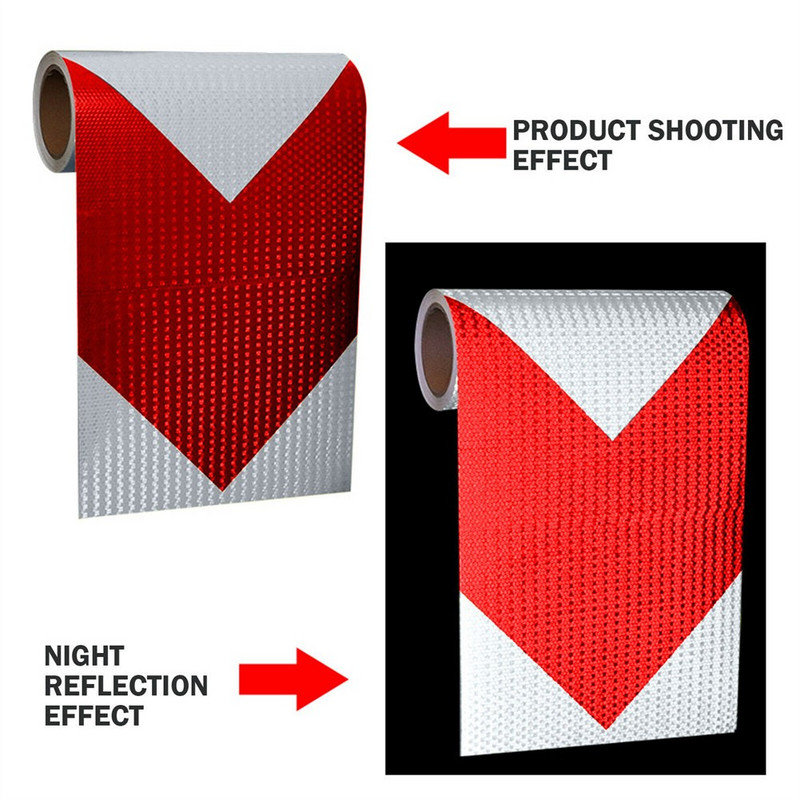 3 metrų šviesą atspindinti saugos įspėjamoji juosta Šviesą atspindinti juosta lipdukas automobilio stiliui lipni įspėjamoji juosta Auto Moto šviesą atspindinti juostelė