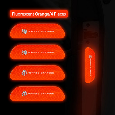 4 tk auto helkurkleebis Ööohutuse hoiatusmärgi särateip MG HS 2022 ZST ZS MG3 MG5 MG6 MG7 GT GS Hector Pilot ZX EZS jaoks