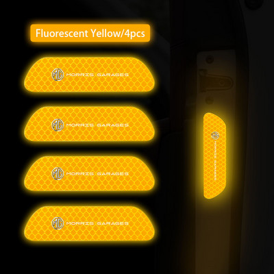 4 tk auto helkurkleebis Ööohutuse hoiatusmärgi särateip MG HS 2022 ZST ZS MG3 MG5 MG6 MG7 GT GS Hector Pilot ZX EZS jaoks
