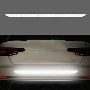 Automašīnu atstarojošās sloksnes aizmugurējā bufera uzlīmes Brīdinājuma zīme Mercedes Benz W211 W203 W204 W210 W124 AMG W202 CLA W212 W220
