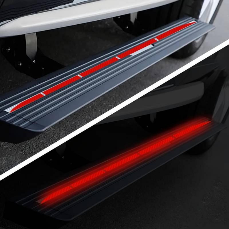 Autokleebised tahavaatepeegli helkurriba kokkupõrkevastane 5 tk hoiatuskleebised välimine helkurlint helkurriba