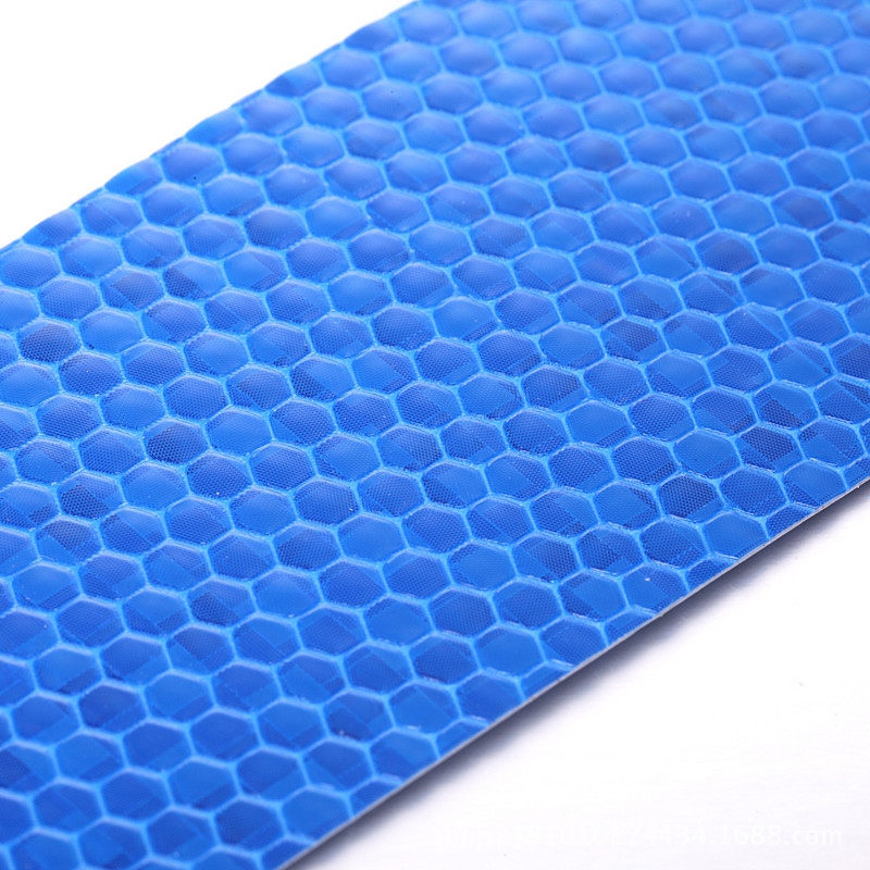 Automobilio šviesą atspindinčios juostos lipdukas Saugos ženklas Auto Motociklo Lipdukas Automobilis Lipnus įspėjamasis apsauginės juostelės lipdukai 5*100cm