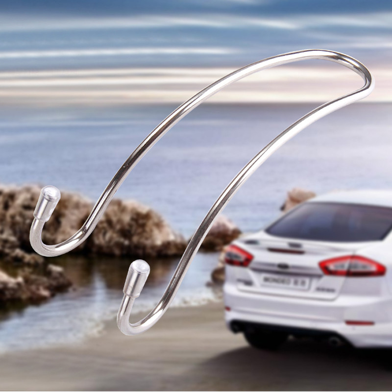 Autoistme konks Automaatne peidetud tagaistme peatoe riidepuu käekoti ostukoti jaoks.