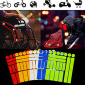 Helkurkleebised Auto Jalgratas Mootorratas Öösel sõitmine Hoiatusmärk Ohutushoiatus Helkurkile Kleebised Dekoratsioonitarvikud