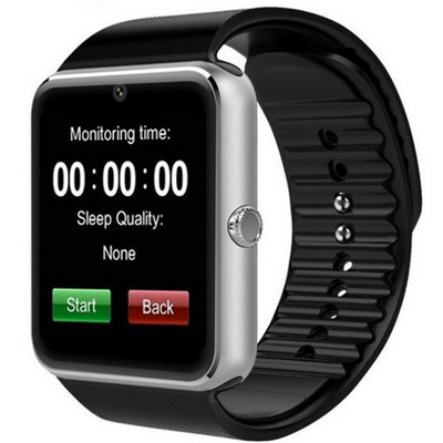 Интелигентни часовници GT08 Clock Sync Notifier Поддръжка Sim TF карта Bluetooth свързаност Android Телефон Часовник Камера Спортен Smartwatch
