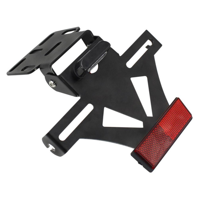 Mootorratta reguleeritava nurga all oleva numbrimärgi raami hoidik Yzf R1 R6 R3 R15 R25 FZ1 FZ6 FZ8 MT03 MT07 MT09 XJ6 jaoks