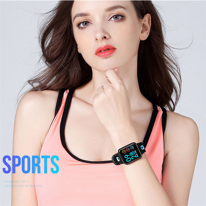 Naiste mood P68 nutikell pulsikell vererõhumõõtja spordikäevõru Fitness Activity Tracker veekindel nutipael