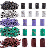 50/100 de bucăți 80/120/180/240 benzi de șlefuit pentru șlefuit pentru unghii, burghie pentru unghii, gel pentru îndepărtarea ojei, pedichiură, accesorii de foraj pentru manichiură