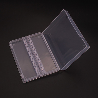 48 auguga küünepuuride hoidik akrüülist hoiukonteiner freesi jaoks. Tühi küünepuuri korraldaja Küünte tarvikud