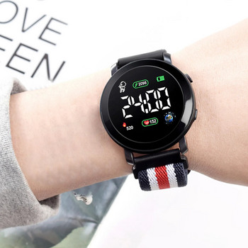 K12 Мъжки Dnd Дамски електронни LED цифрови спортни часовници Прости и креативни часовници за свободното време Дамски часовници Модни