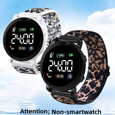 K12 Мъжки Dnd Дамски електронни LED цифрови спортни часовници Прости и креативни часовници за свободното време Дамски часовници Модни