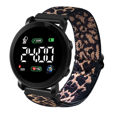 K12 meeste ja naiste elektroonilised LED-digispordikellad Lihtsad ja loomingulised vaba aja käekellad Moodsad naiste käekellad