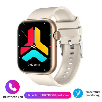 Έξυπνο ρολόι για γυναίκες Πλήρης οθόνη αφής Bluetooth Call Αδιάβροχα ρολόγια Sport Fitness Tracker Smartwatch Lady Reloj Mujer