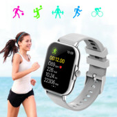 Bluetooth poziv Pametni sat za žene muškarce Sport na otvorenom Fitnes narukvica Mjerač otkucaja srca krvni tlak Pametni sat H15