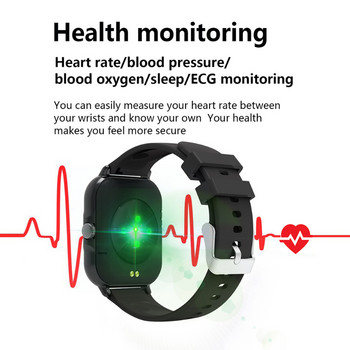 Смарт часовник с Bluetooth обаждане за жени, мъже, спорт на открито, фитнес гривна, сърдечен ритъм, монитор на кръвното налягане, смарт часовник H15