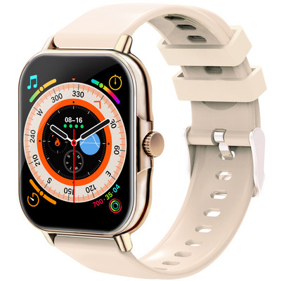 Bluetooth poziv Pametni sat za žene muškarce Sport na otvorenom Fitnes narukvica Mjerač otkucaja srca krvni tlak Pametni sat H15