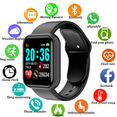 Fit pro Y68 D20 Smartwatch Bratara de fitness Monitor pentru ritmul cardiac Bărbați Femei Sport rezistent la apă Pedometru Ceas inteligent