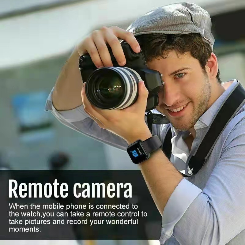 Fit pro Y68 D20 Smartwatch Bratara de fitness Monitor pentru ritmul cardiac Bărbați Femei Sport rezistent la apă Pedometru Ceas inteligent