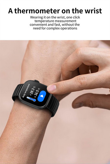 ZW39 Smartwatch Υποστηρίζει ιαπωνική κορεατική θερμοκρασία οξυγόνου αίματος και υγεία συμβατή με Bluetooth Σύνδεσμος κλήσης με ένα κλικ