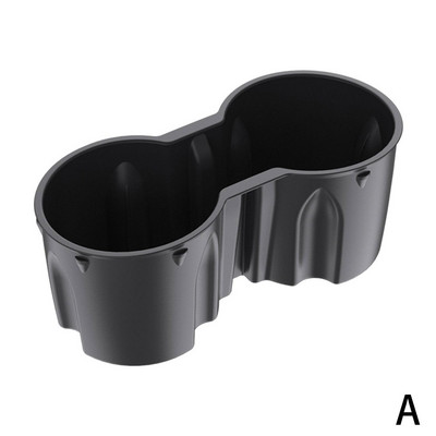 Pentru Tesla Model 3/Y Cutie de depozitare Suport rotund pentru pahare de apă, non-toxic, fără gust, capac central, accesorii pentru consolă compatibile 2023