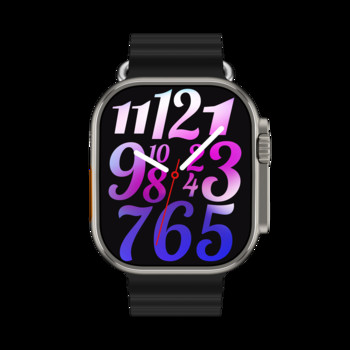 2023 Нов ултра смарт часовник GW8 мъже жени NFC смарт часовник Bluetooth разговор Измерване на температурата Мониторинг на здравето Безжично зареждане