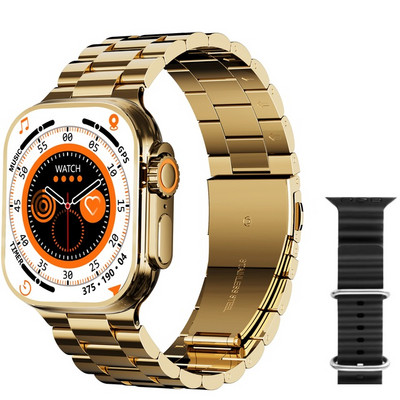 49 mm nutikell 8 Ultra Man Smartwatch 2023 Sport 450mAh IP68 2,2 tolli IPS ekraan H8 Ultra MAX Kõnega ühendatud käekellad meestele