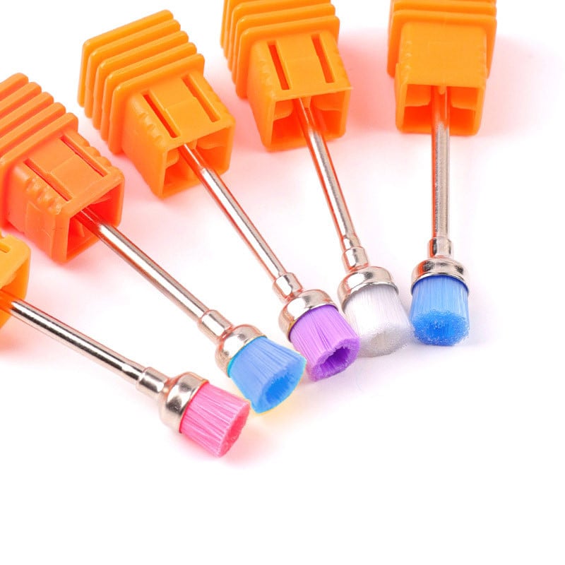 Elektriniai manikiūro grąžtai Nagų valymo poliravimo galvutės šepetėlis Nagų grąžtai elektriniam nagų gręžimo mašinos pedikiūro priedai