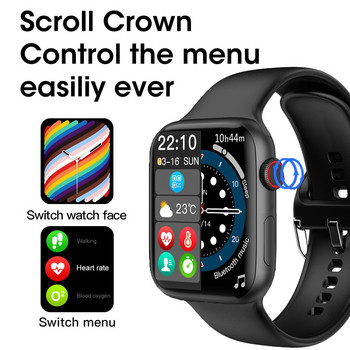 2023 IWO W27 Pro Smart Watch Series 7 Bluetooth Call Smartwatch Custom Dial Безжично зареждане Мъже Жени Smartwatch Siri NFC