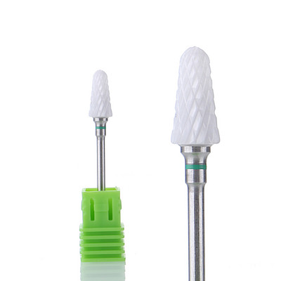 Naujas Pink 5 in 1 keraminis nagų grąžtas, skirtas elektrinei gręžimo mašinai 3/32 colių koto frezavimo pjoviklis Greitai pašalinamas akrilas arba kietas gelis