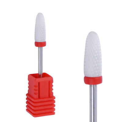 Naujas Pink 5 in 1 keraminis nagų grąžtas, skirtas elektrinei gręžimo mašinai 3/32 colių koto frezavimo pjoviklis Greitai pašalinamas akrilas arba kietas gelis