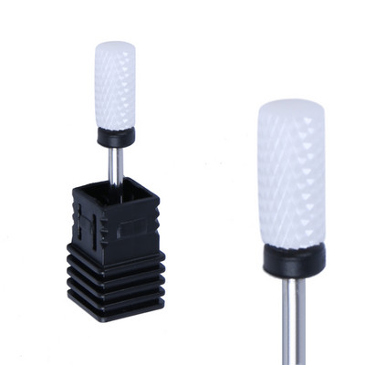 Naujas Pink 5 in 1 keraminis nagų grąžtas, skirtas elektrinei gręžimo mašinai 3/32 colių koto frezavimo pjoviklis Greitai pašalinamas akrilas arba kietas gelis