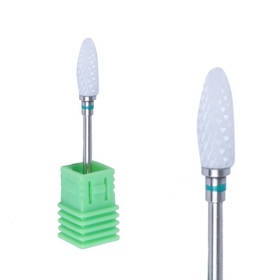 Naujas Pink 5 in 1 keraminis nagų grąžtas, skirtas elektrinei gręžimo mašinai 3/32 colių koto frezavimo pjoviklis Greitai pašalinamas akrilas arba kietas gelis