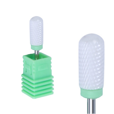 Naujas Pink 5 in 1 keraminis nagų grąžtas, skirtas elektrinei gręžimo mašinai 3/32 colių koto frezavimo pjoviklis Greitai pašalinamas akrilas arba kietas gelis