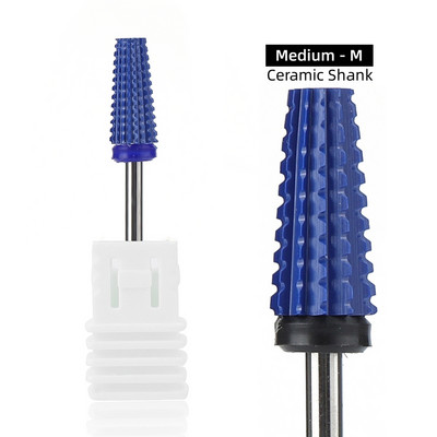 Naujas Pink 5 in 1 keraminis nagų grąžtas, skirtas elektrinei gręžimo mašinai 3/32 colių koto frezavimo pjoviklis Greitai pašalinamas akrilas arba kietas gelis