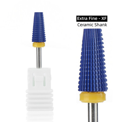 Naujas Pink 5 in 1 keraminis nagų grąžtas, skirtas elektrinei gręžimo mašinai 3/32 colių koto frezavimo pjoviklis Greitai pašalinamas akrilas arba kietas gelis